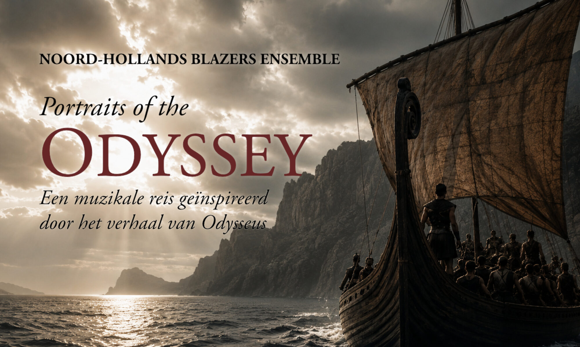 Portraits of the Odyssey, door het Noord-Hollands Blazers Ensemble